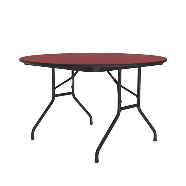 CF HPL Folding Tables 48" Round Red
